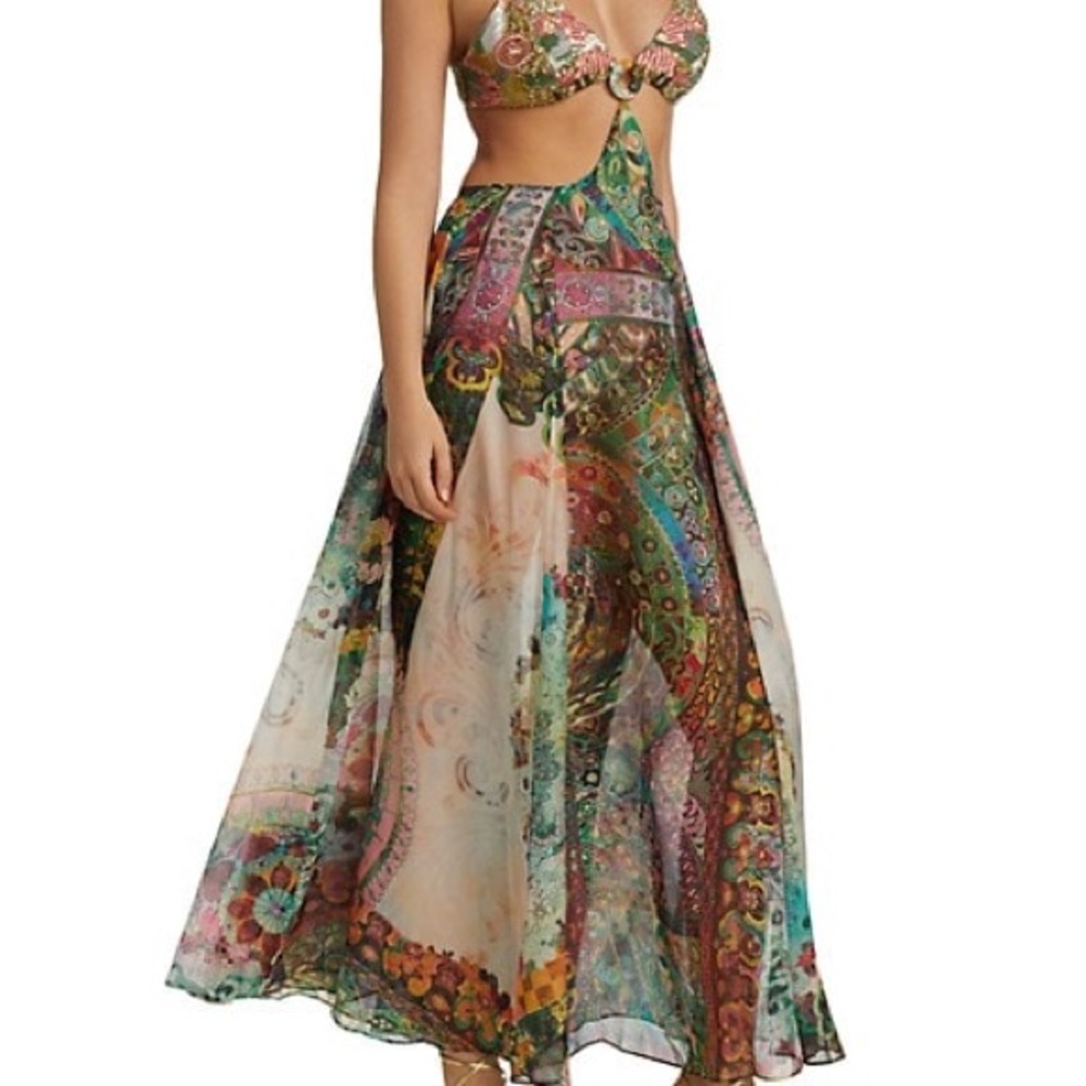 Alexis Marteena Cutout Maxi Dress Small